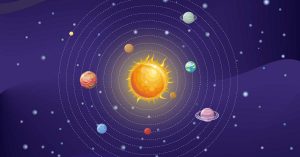 ¿Cómo mantiene el Sol los planetas a su alrededor?